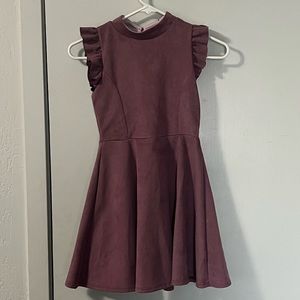 Ava & yelly maroon cocktail party dress